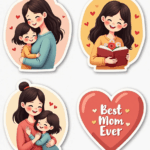 Mother’s & Father’s Day - Sticker Sheet v47